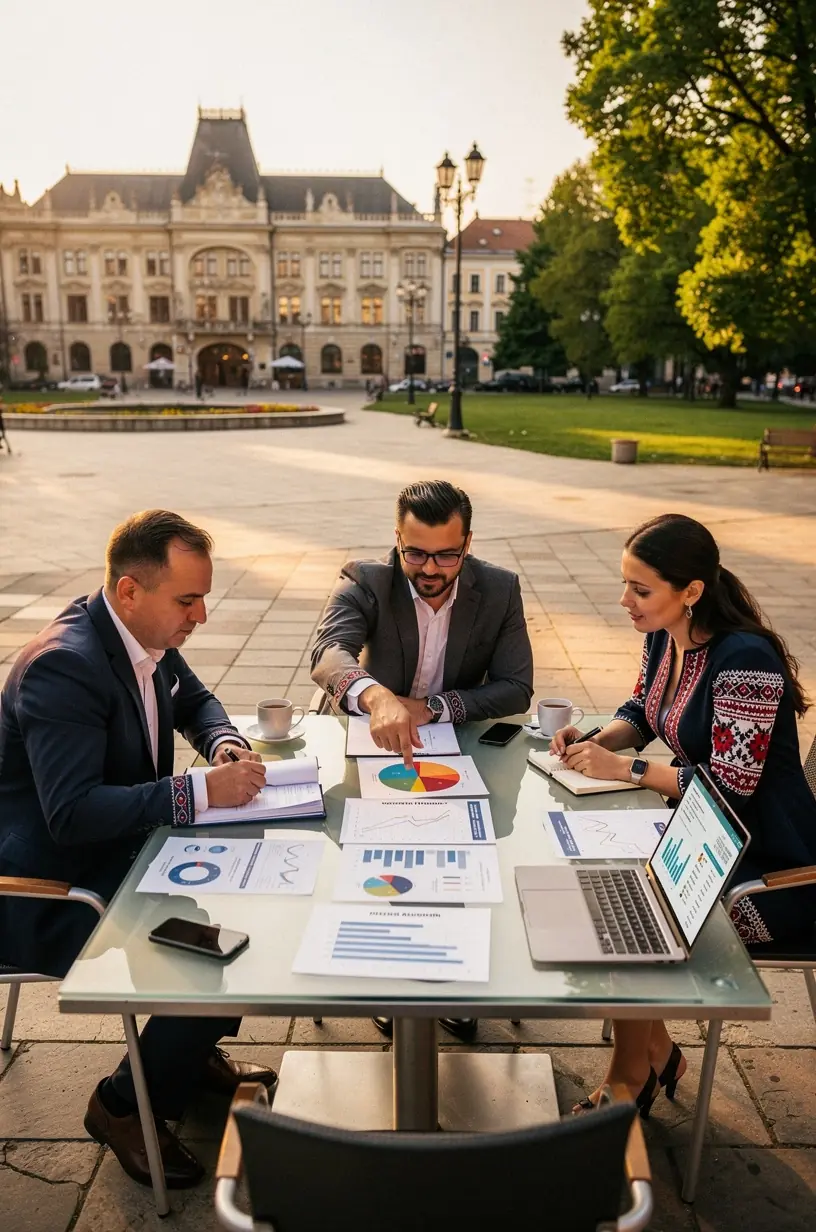 Professional team collaboration